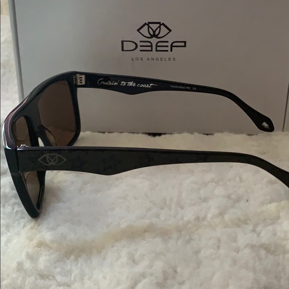 X2 pairs DEEP LA DPLS Sunglasses Origami Hard Protective Case Unisex sunnies - Picture 8 of 16